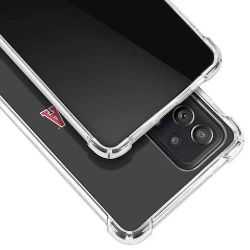 University of Georgia Collegiate Text Galaxy A72 5G Clear Case